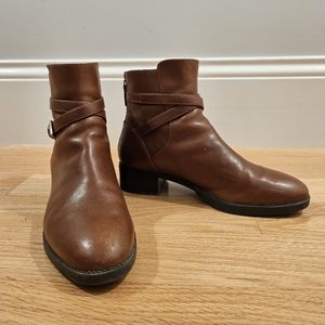 Tory Burch leather ankle boots